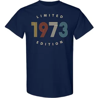 Limited 1973 Birthday T-Shirt – Navy