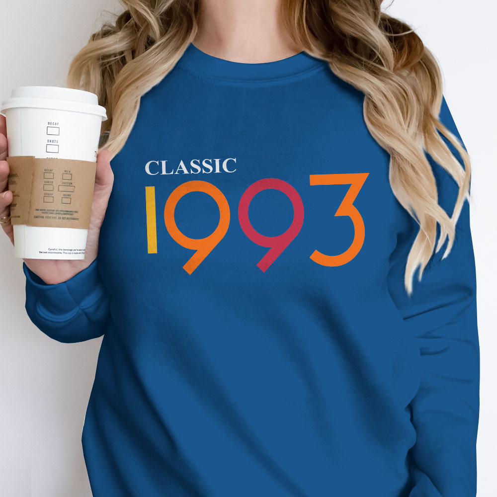 Classic 1993 Birthday Sweatshirt - variant image 1