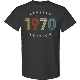 Limited 1970 Birthday T-Shirt – Dark Heather