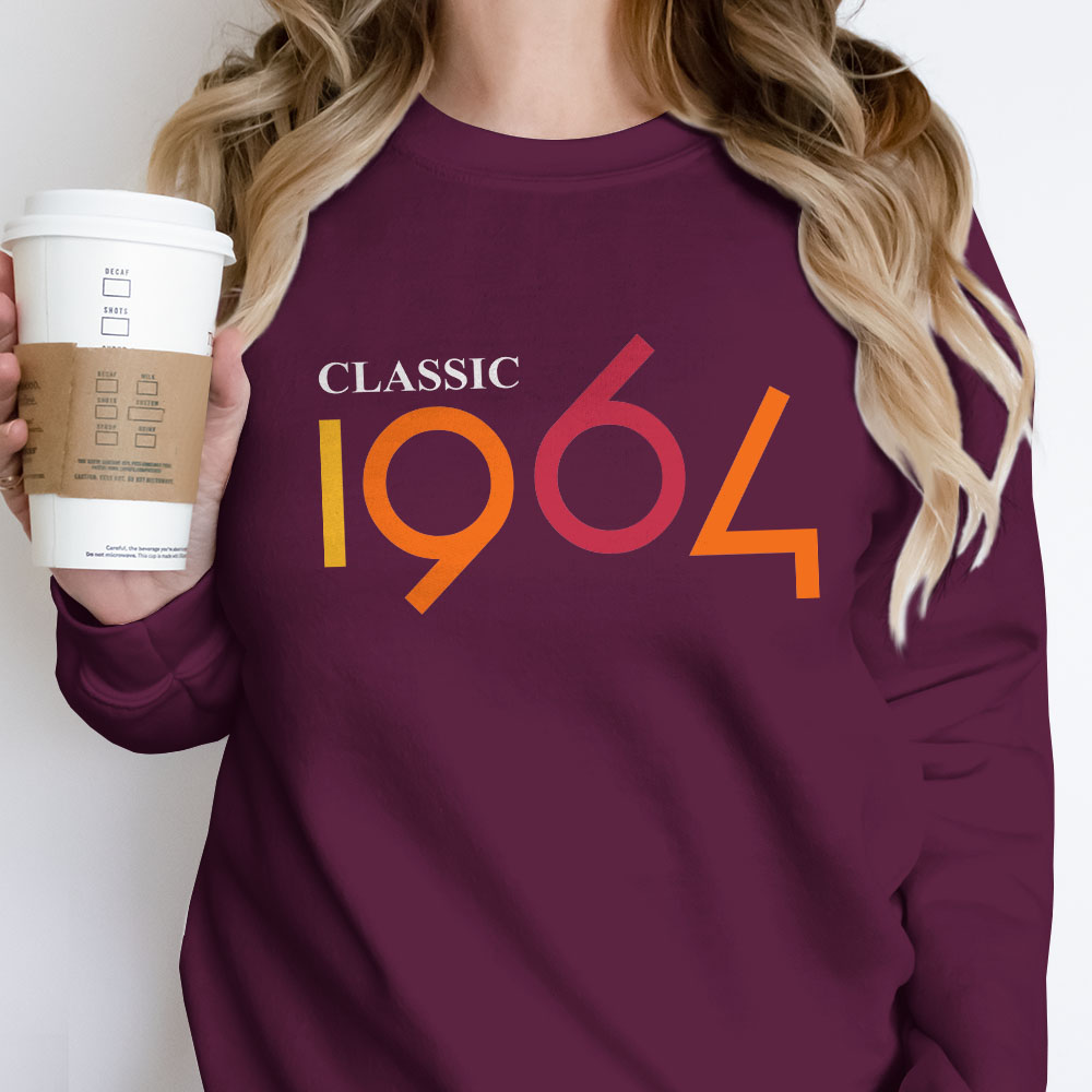 Classic 1964 Birthday Sweatshirt - variant image 1