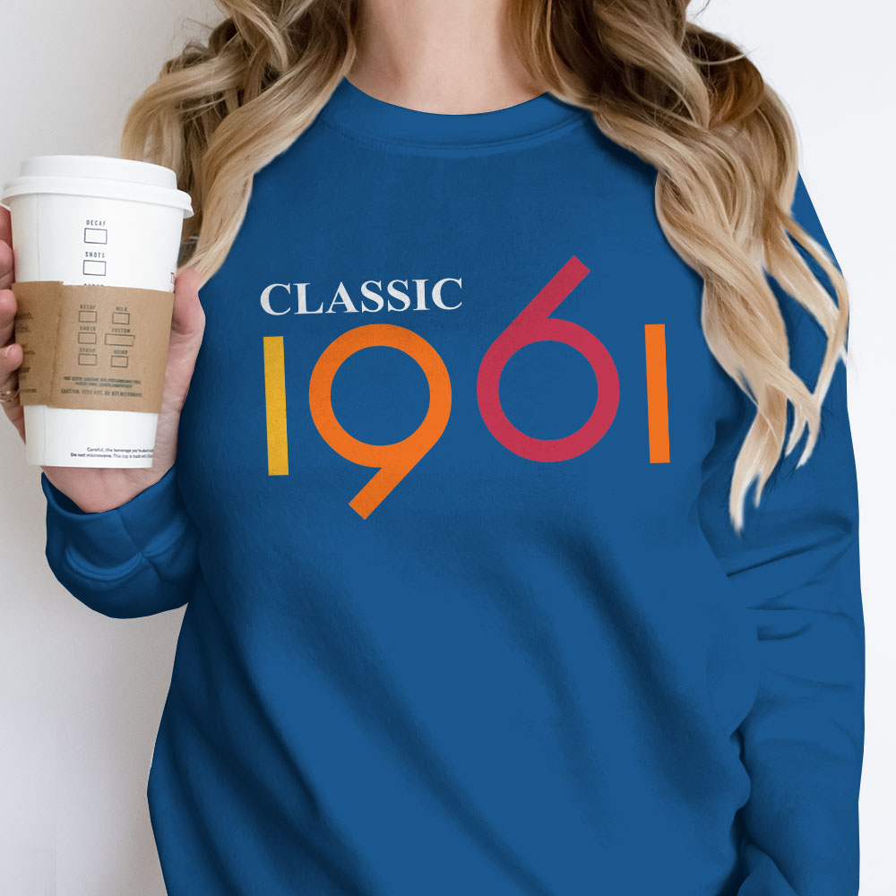 Classic 1961 Birthday Sweatshirt - variant image 1