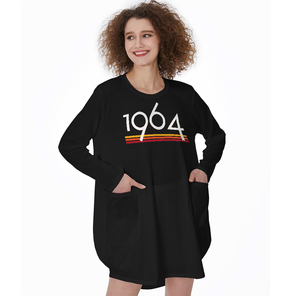 Best 1964 Birthday Pocket Dress - variant image 1