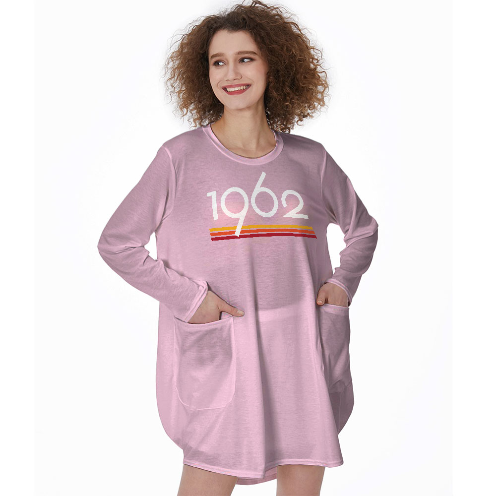 Best 1962 Birthday Pocket Dress - variant image 1
