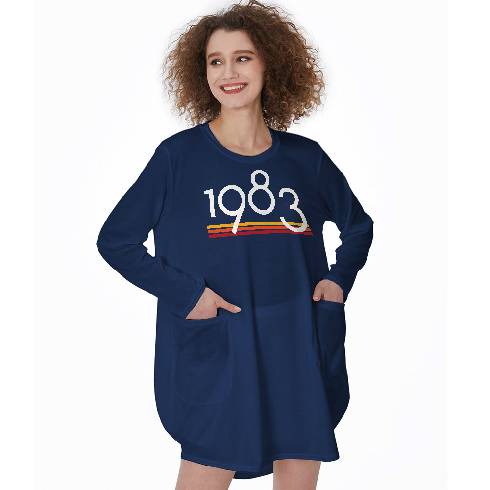 Best 1983 Birthday Pocket Dress - variant image 1