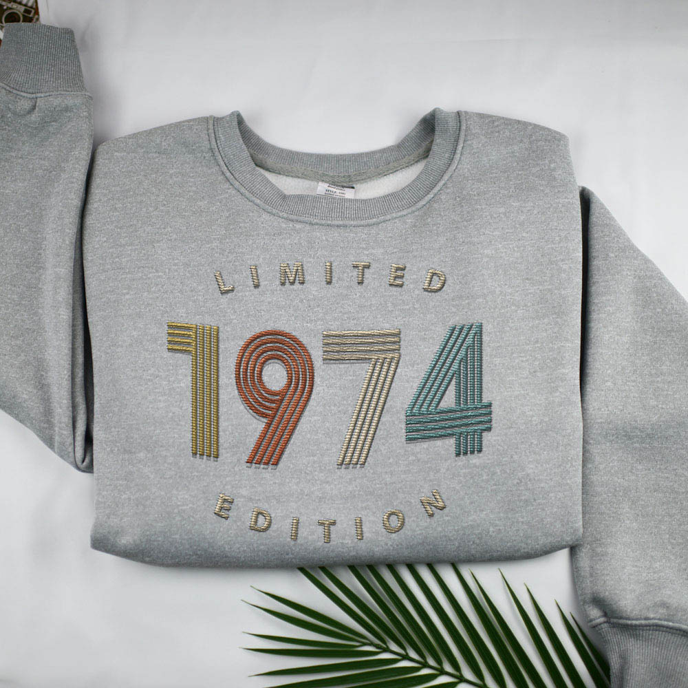 Limited Edition 1974 Embroidered Sweatshirt - variant image 1