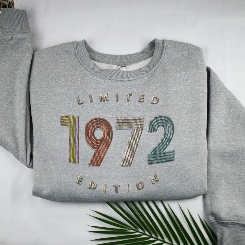 Limited Edition 1972 Embroidered Sweatshirt - variant image 1