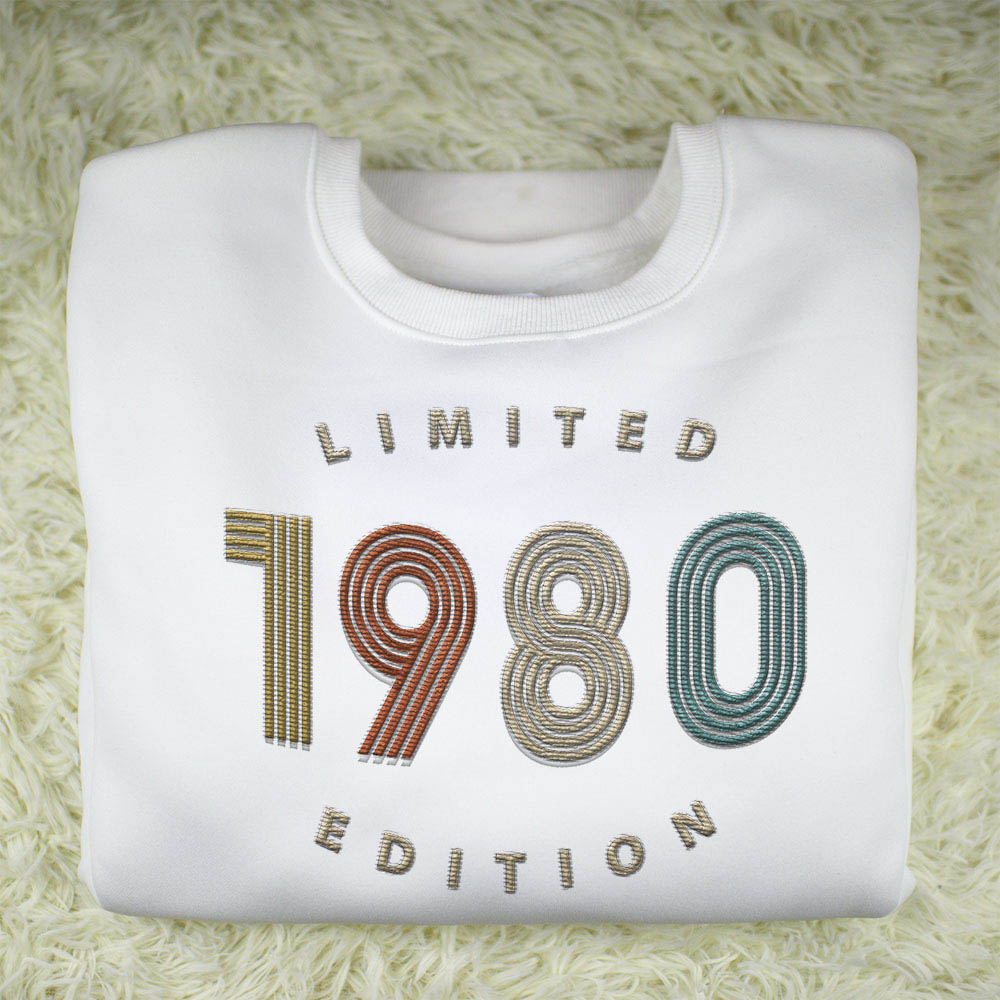 Limited Edition 1980 Embroidered Sweatshirt - variant image 1