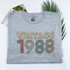 Vintaged 1988 Embroidered T-Shirt - variant image 1