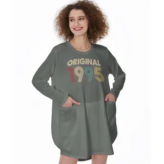 Original 1995 Birthday Pocket Dress – Green