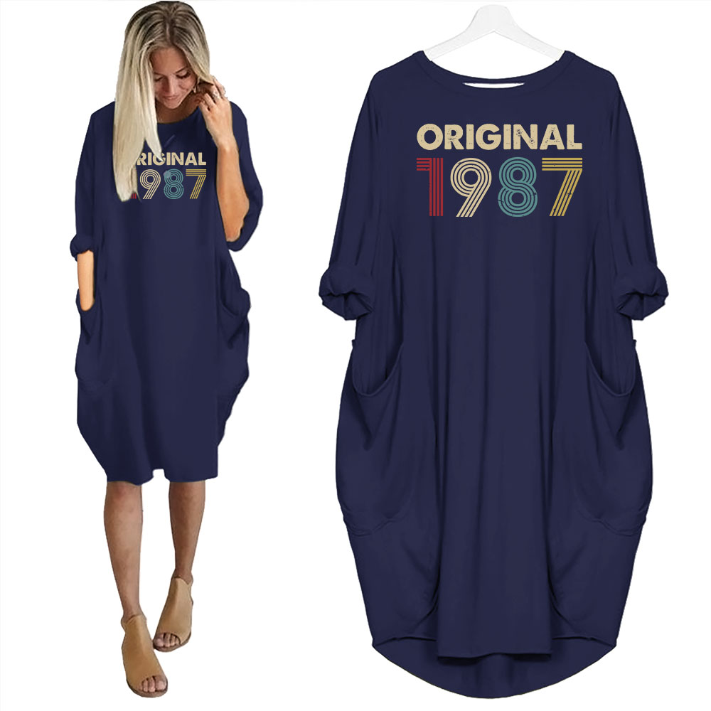 Original 1987 Birthday Pocket Dress - variant image 1