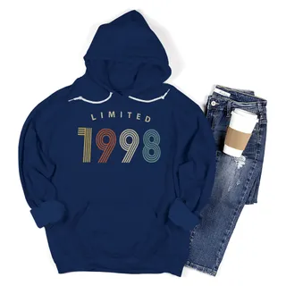 Not Perfect But Limited 1998 Birthday Hoodie For Women Men – Navy