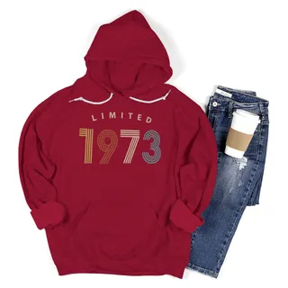 Not Perfect But Limited 1973 Birthday Hoodie For Women Men – Cardinal Red