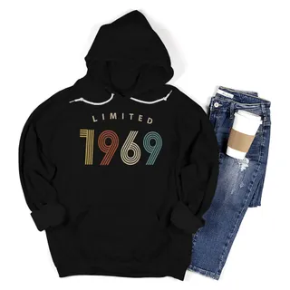 Not Perfect But Limited 1969 Birthday Hoodie For Women Men – Black