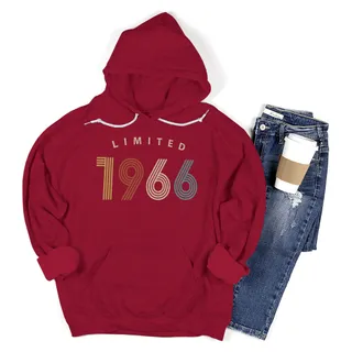 Not Perfect But Limited 1966 Birthday Hoodie For Women Men – Cardinal Red