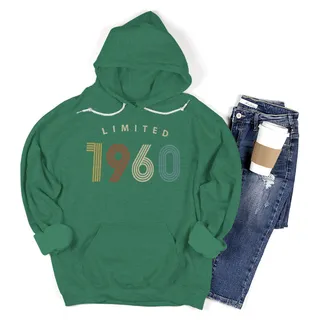 Not Perfect But Limited 1960 Birthday Hoodie For Women Men – Kelly Green