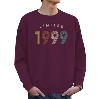 Limtied 1999 Birthday Sweatshirt For Men Women – Maroon