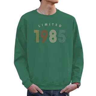 Limited 1985 Birthday Sweatshirt For Men Women – Kelly Green
