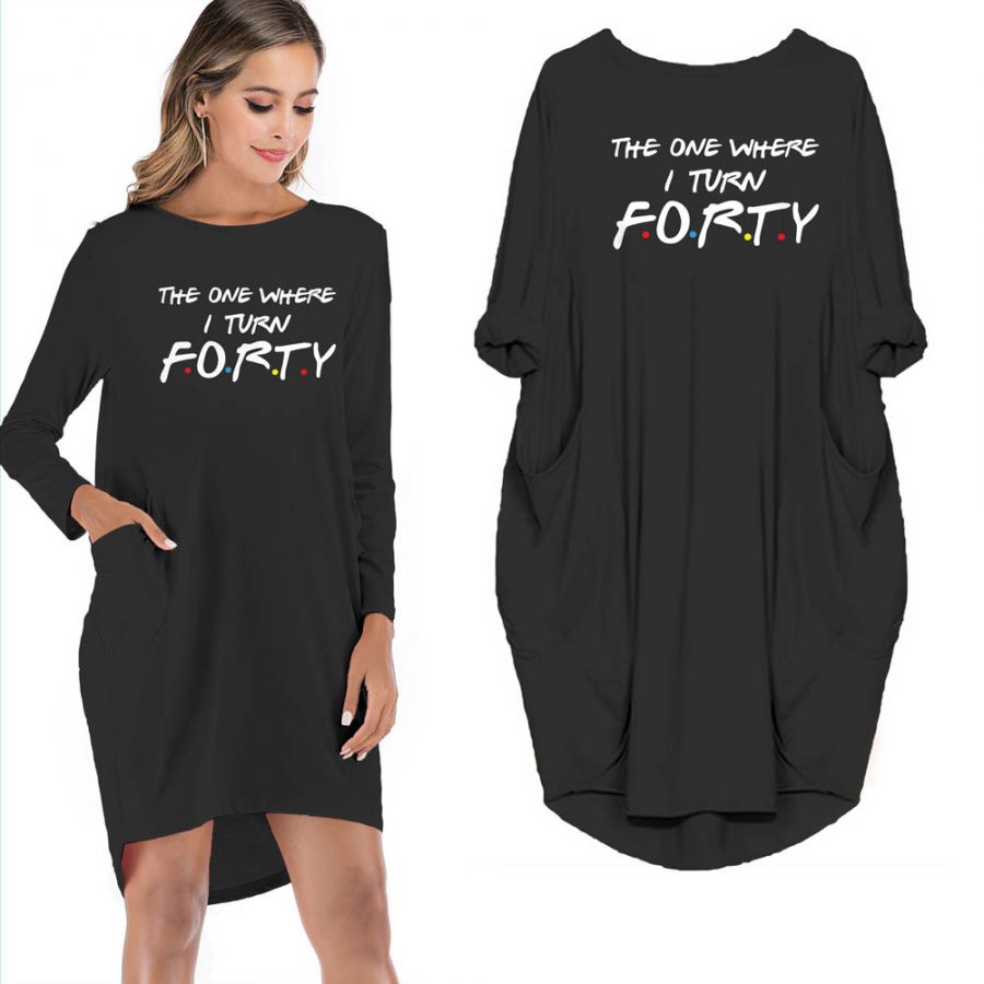 The One Where I Turn Forty Pocket Dress - variant image 1