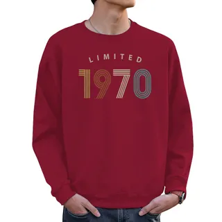 Limited 1970 Birthday Sweatshirt For Men Women – Cardinal Red