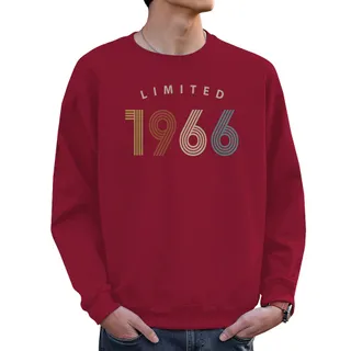Limited 1966 Birthday Sweatshirt For Men Women – Cardinal Red