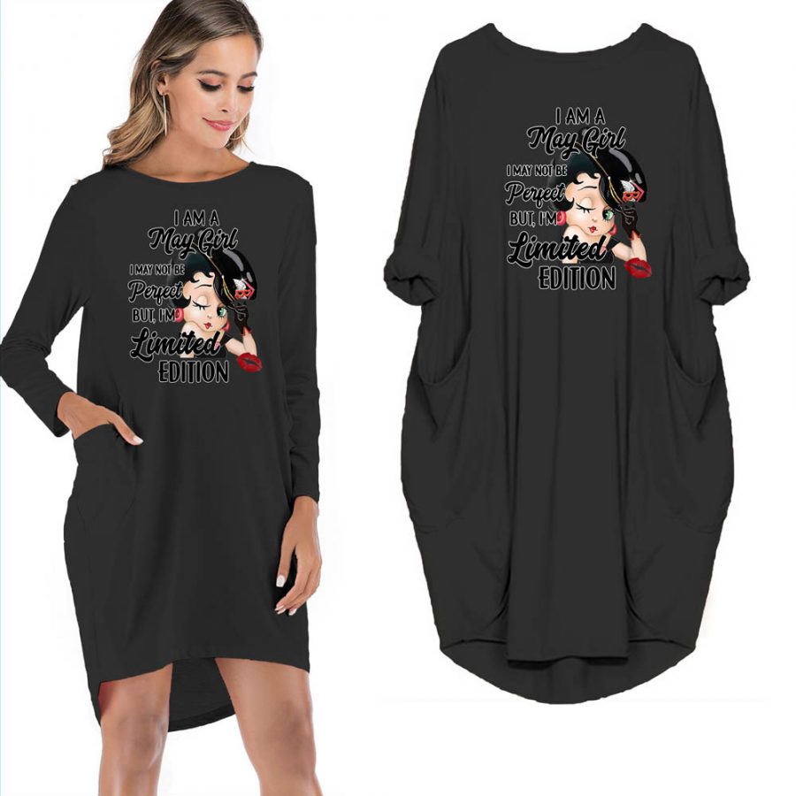 I Am A May Girl Pocket Dress - variant image 1