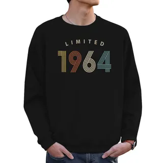 Limited 1964 Birthday Sweatshirt For Men Women – Black