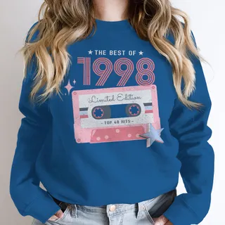 The Best Of 1998 Birthday Sweatshirt – Royal