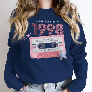 The Best Of 1998 Birthday Sweatshirt – Navy