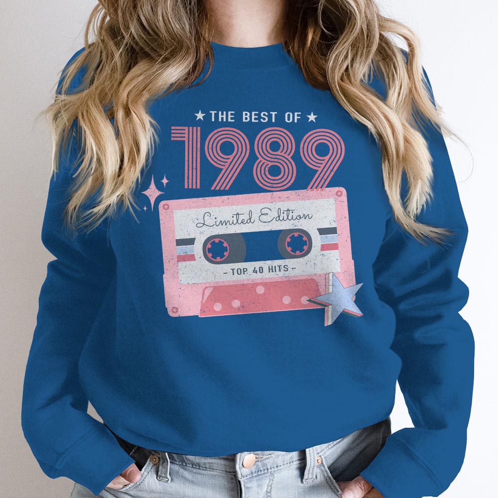 The Best Of 1989 Birthday Sweatshirt - variant image 1