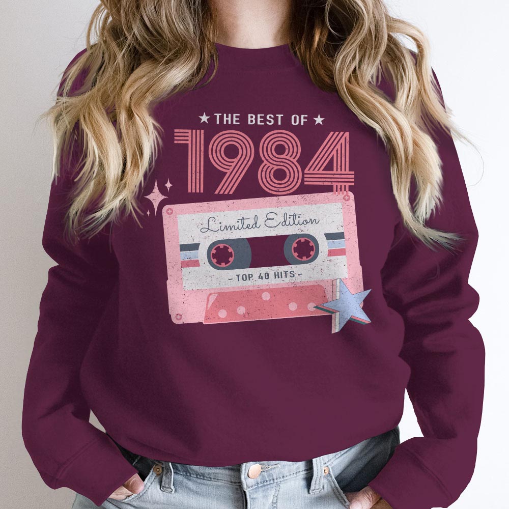 The Best Of 1984 Birthday Sweatshirt - variant image 1