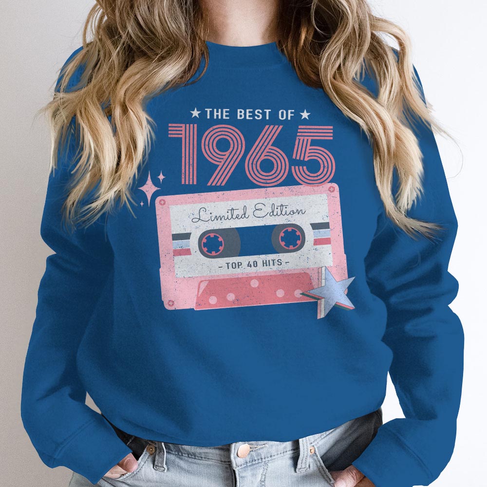 The Best Of 1965 Birthday Sweatshirt - variant image 1