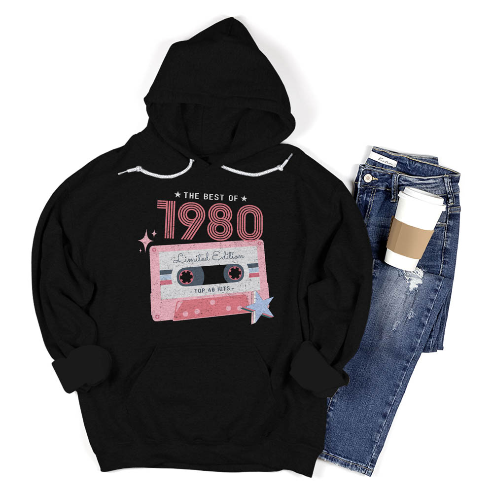 The Best Of 1980 Birthday Hoodie - variant image 1
