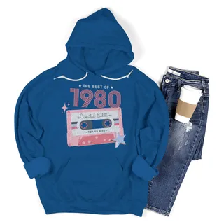 The Best Of 1980 Birthday Hoodie – Royal