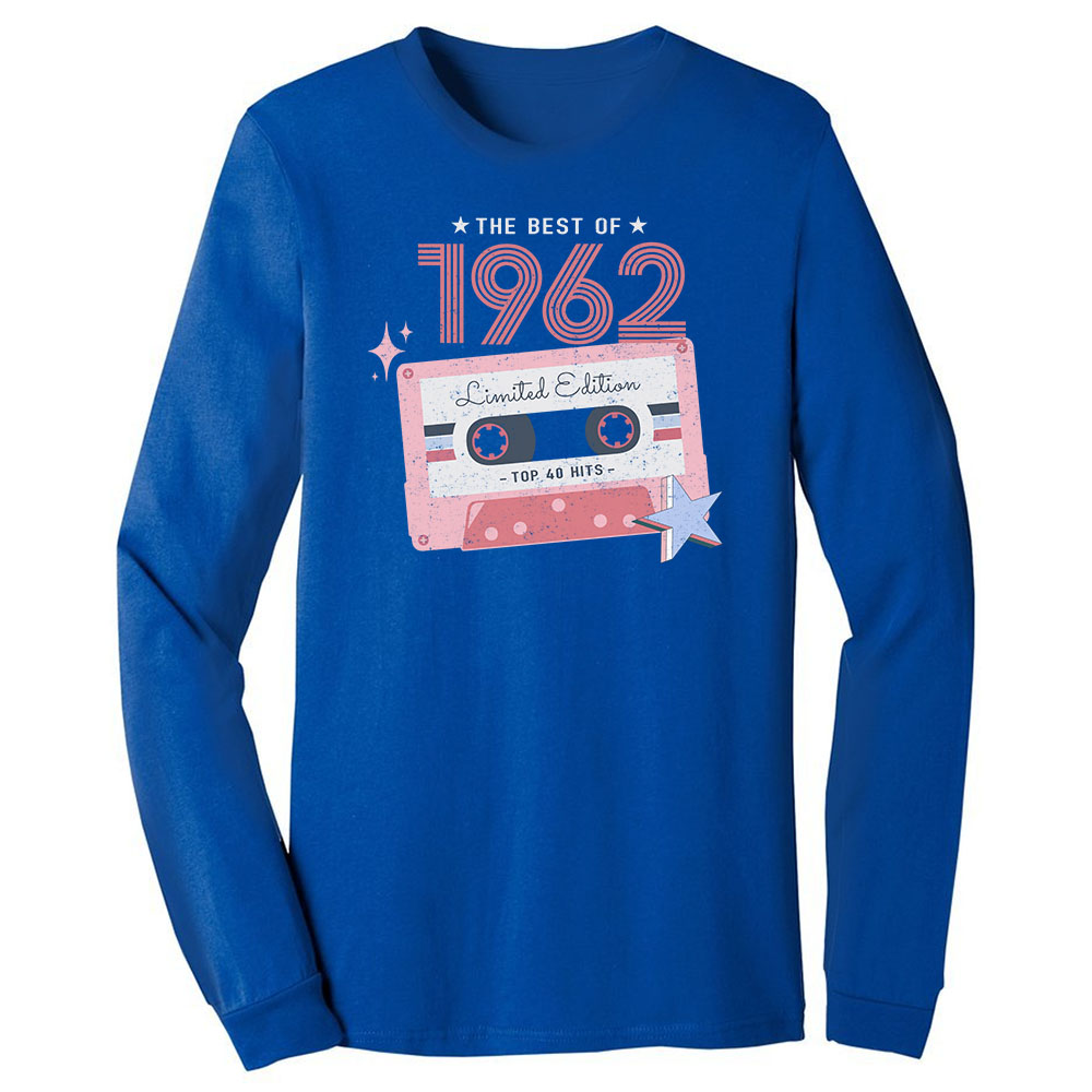 The Best Of 1962 Birthday Long Sleeve T-Shirt - variant image 1