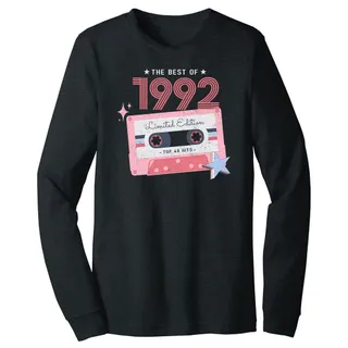 The Best Of 1992 Birthday Long Sleeve T-Shirt – Dark Grey Heather