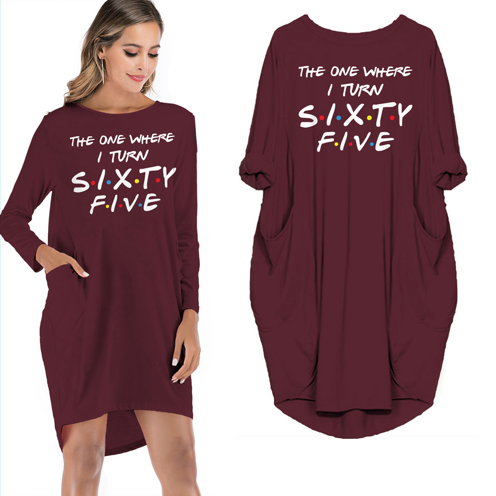 The One Where I Turn Sixty-five Limited Edition Pocket Dress - variant image 1