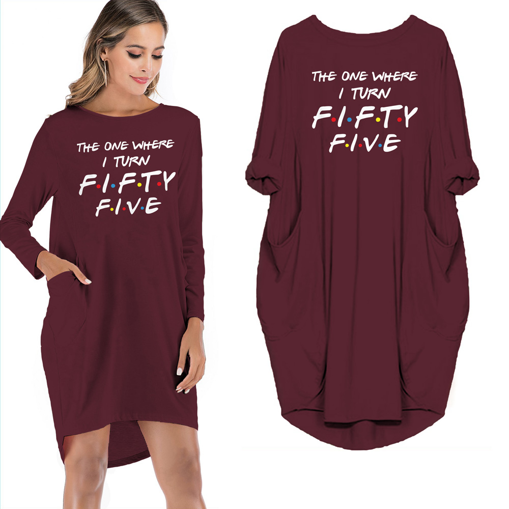 The One Where I Turn Fifty-five Limited Edition Pocket Dress - variant image 1