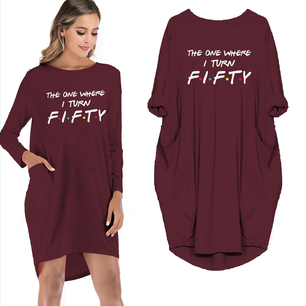 The One Where I Turn Fifty Limited Edition Pocket Dress - variant image 1