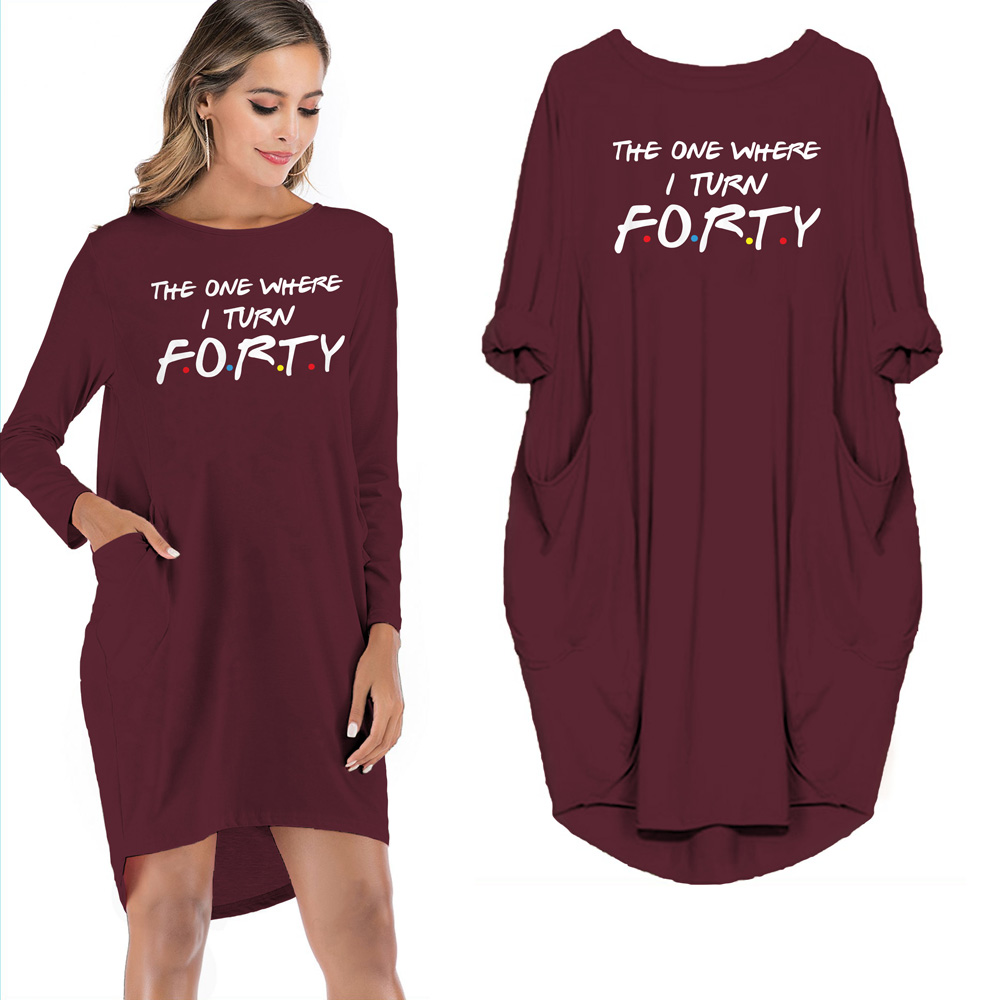 The One Where I Turn Forty Limited Edition Pocket Dress - variant image 1