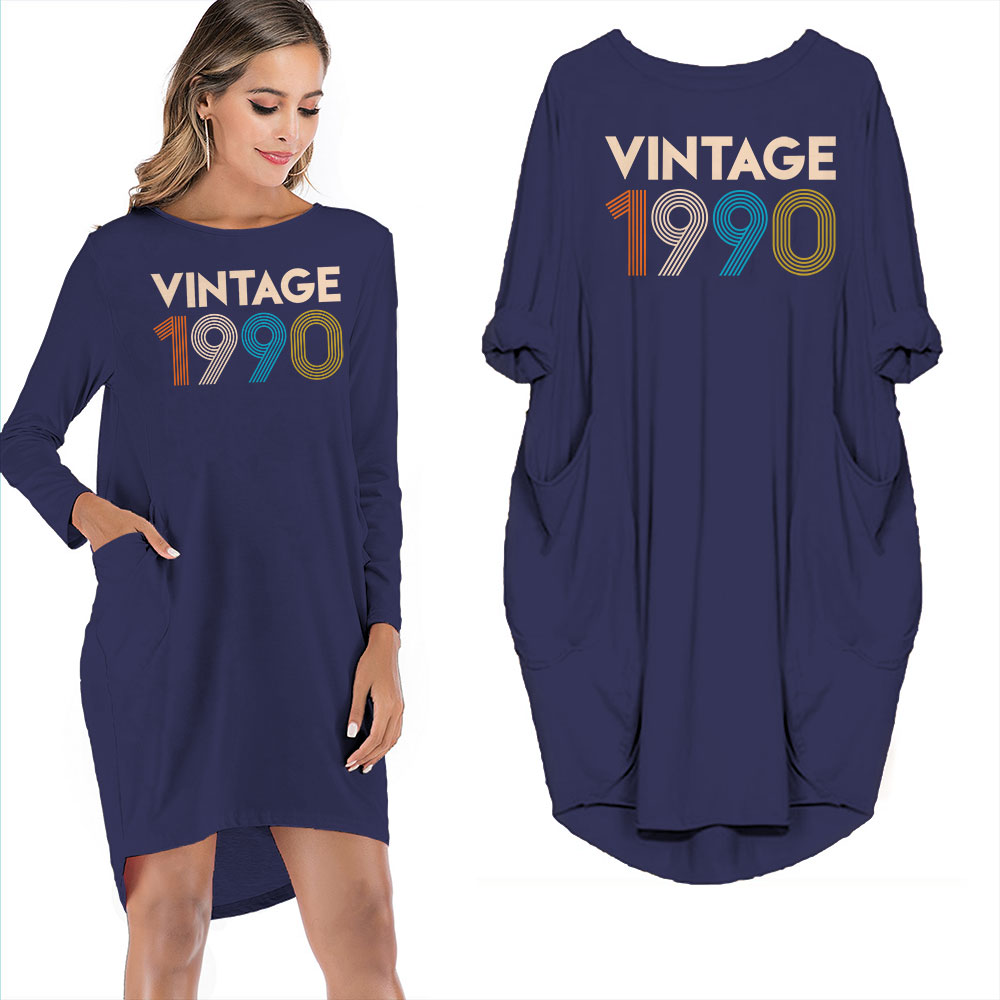 Vintage 1990 Limited Edition Pocket Dress - variant image 1