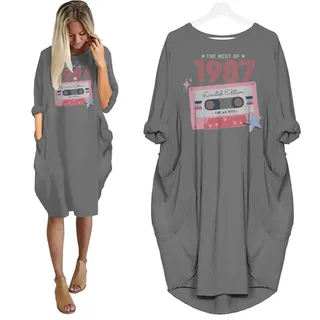 The Best Of 1987 Birthday Nightgown – Grey