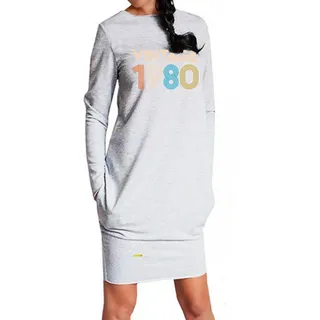 40th Birthday Shirt Gift Ideas for Women Vintage 1980 Pocket Dress – White