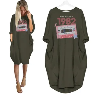 The Best Of 1982 Birthday Nightgown – Grey