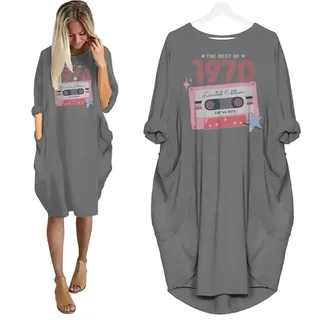 The Best Of 1970 Birthday Nightgown – Grey