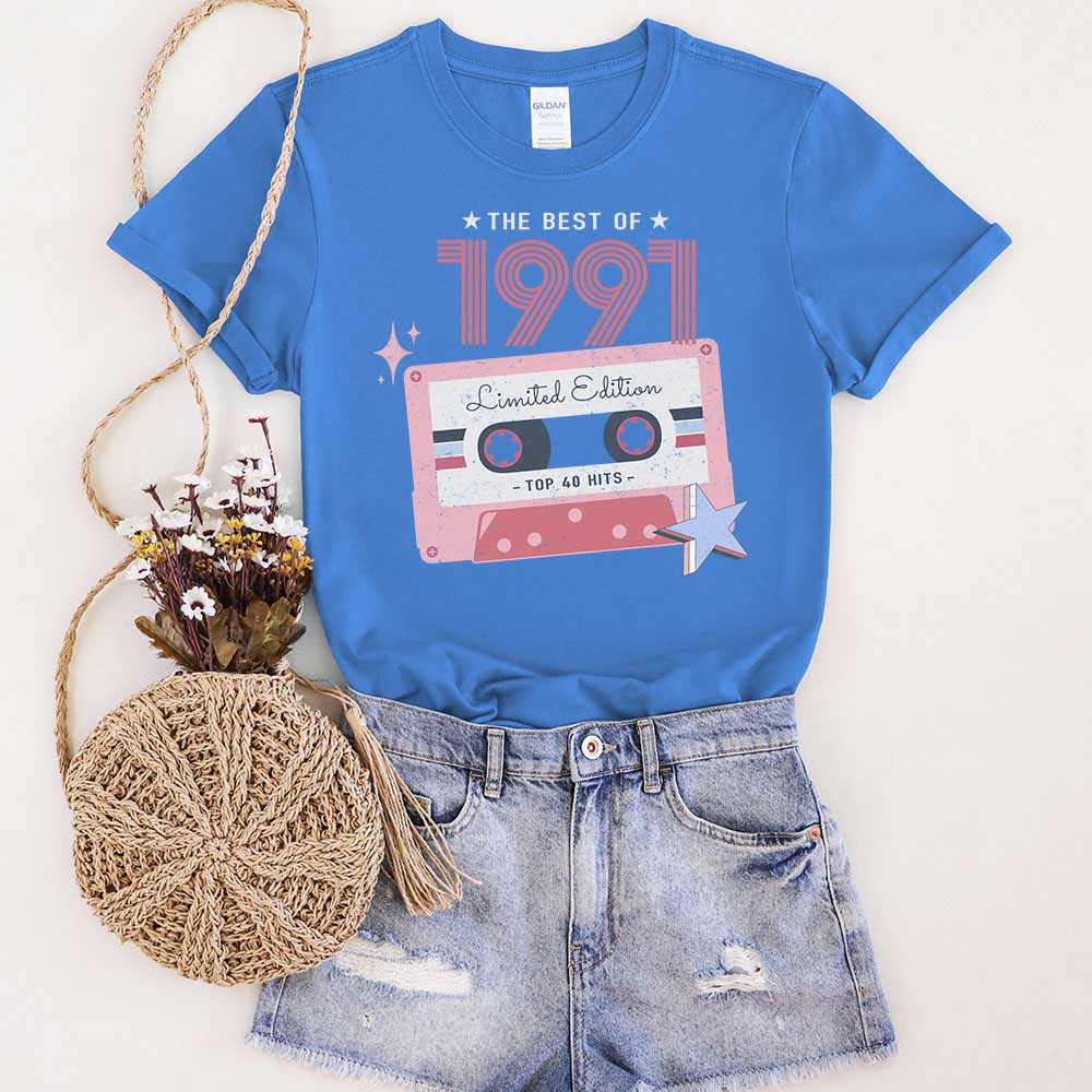 The Best Of 1991 Birthday T-Shirt - variant image 1