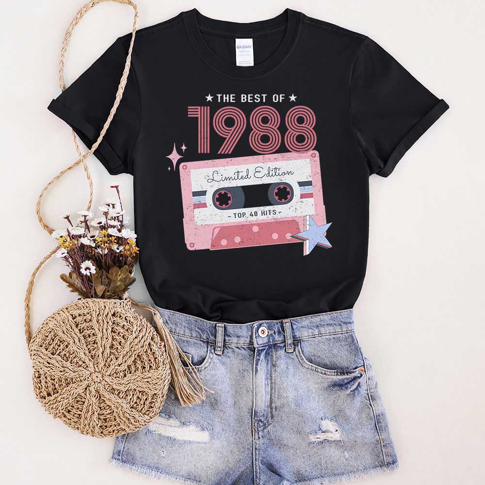 The Best Of 1988 Birthday T-Shirt - variant image 1