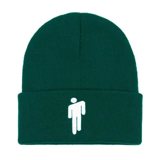 Hip-hop Casual Embroidery Beanie – Green
