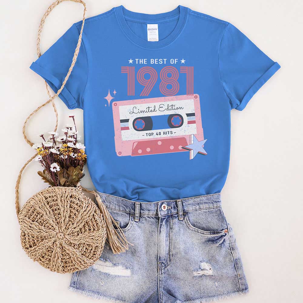 The Best Of 1981 Birthday T-Shirt - variant image 1