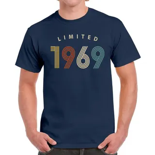 Limited Unique 1969 Birthday T-Shirt For Men Women – Navy