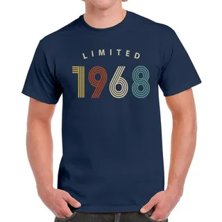 Limited Unique 1968 Birthday T-Shirt For Men Women – Navy